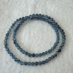 Aquamarine natural crystal Bracelet